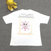 오프화이트 남녀공용 반팔티