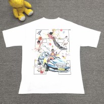 오프화이트 남녀공용 반팔티