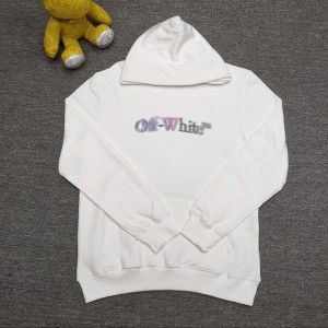 오프화이트 남녀공용 후드티 맨투맨