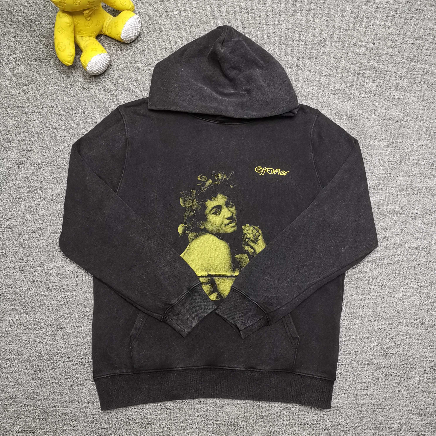 오프화이트 남녀공용 후드티 맨투맨