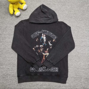 오프화이트 남녀공용 후드티 맨투맨