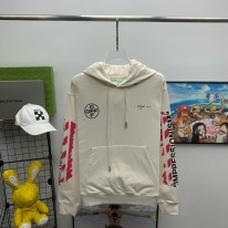 오프화이트 남녀공용 후드티 맨투맨