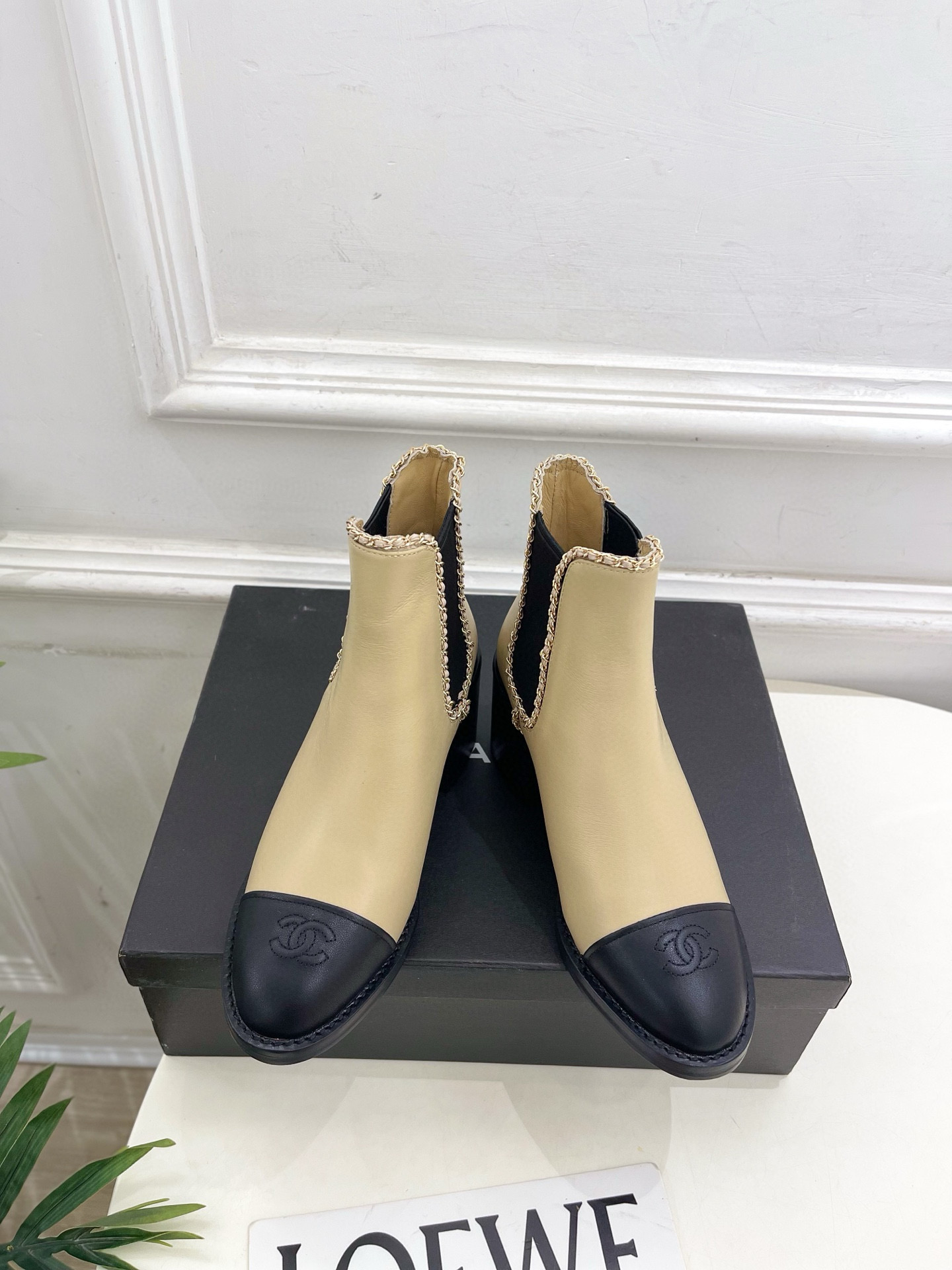 샤넬 7cm 여자 부츠