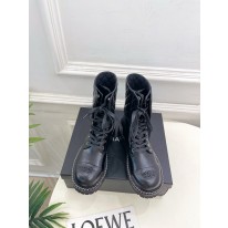 샤넬 4cm 여자 부츠