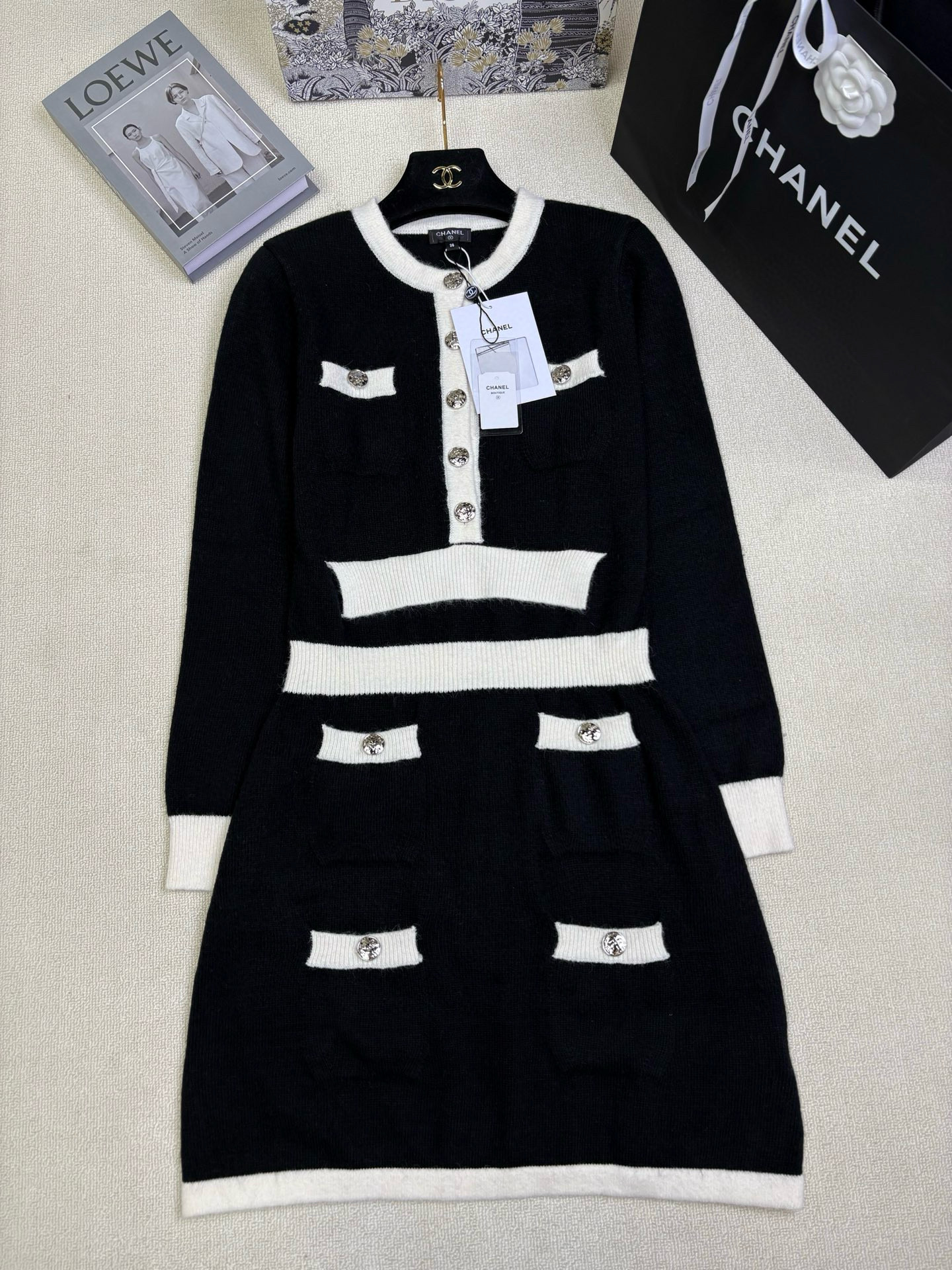 샤넬 여자 원피스