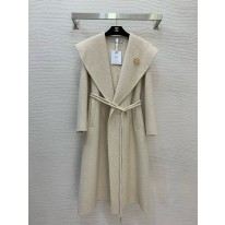 디올 여자 양모 코트