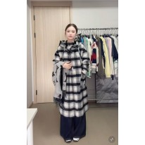 디올 여자 양모 코트