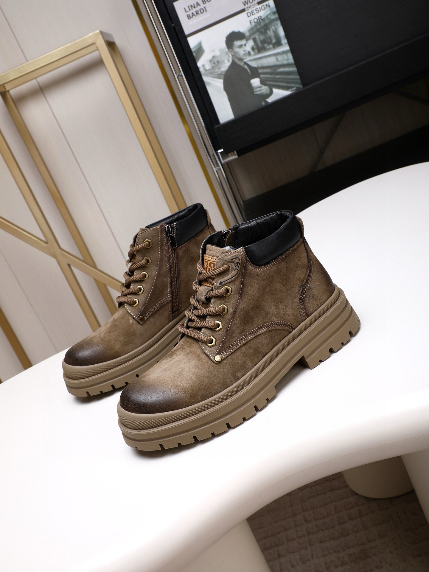 프라다 남자 부츠