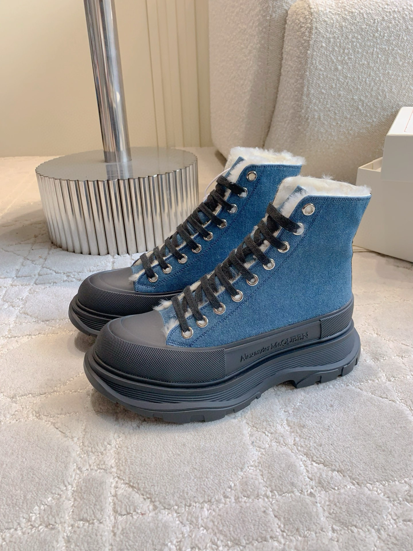 알렉산더 맥퀸 여자 부츠