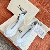 알렉산더 맥퀸 4CM 남여공용 부츠
