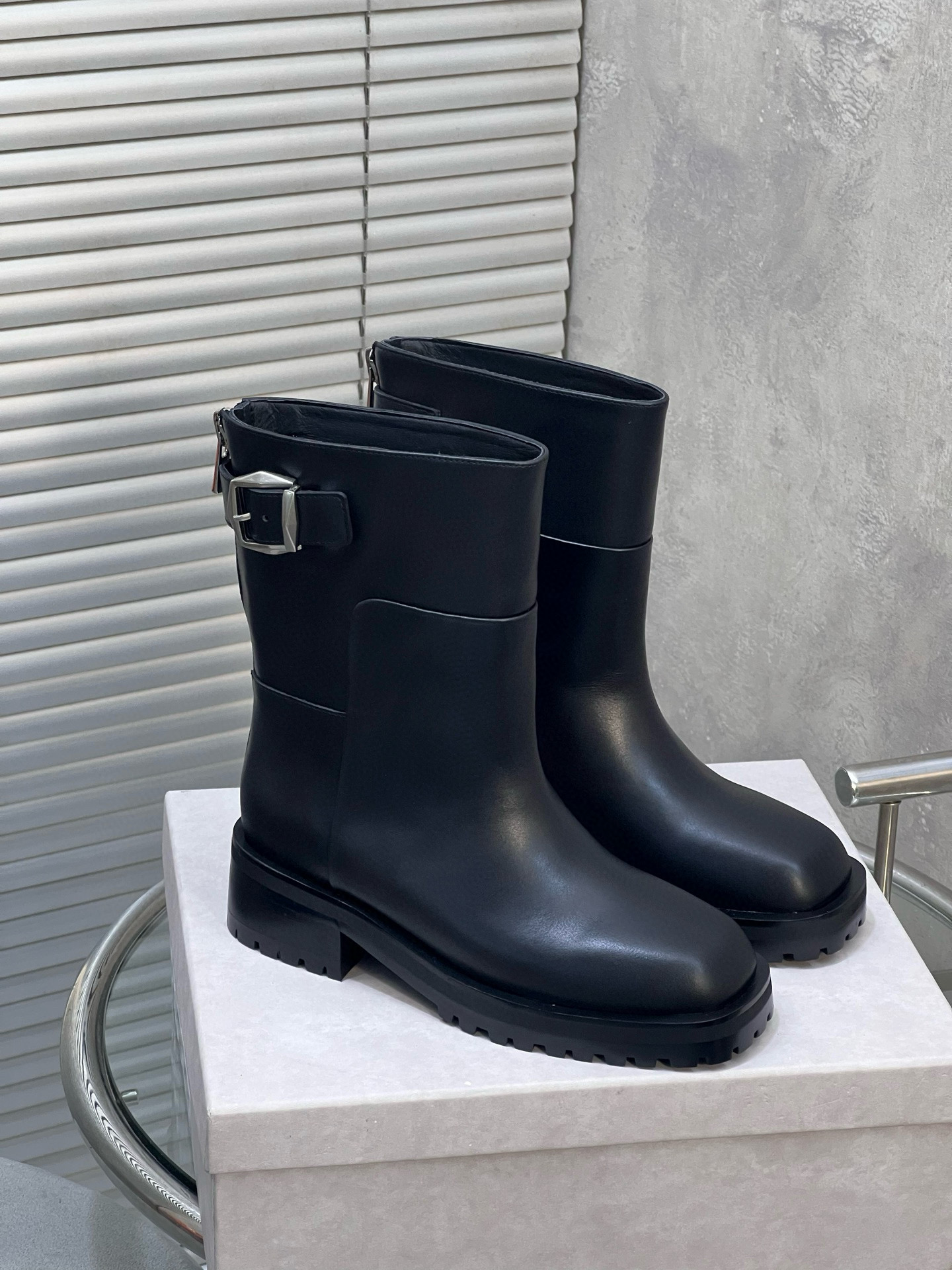 지미추 5CM 여자 부츠