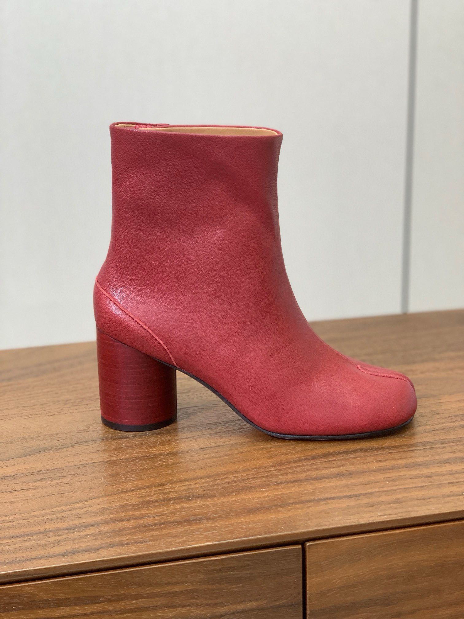 메종 마르지엘라 8CM 여자 부츠