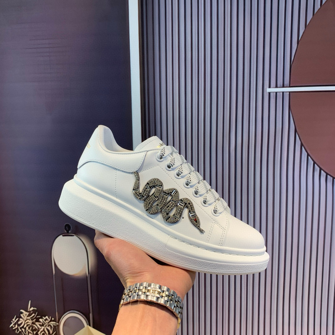 알렉산더 맥퀸 남녀공용 신발 운동화 스니커즈