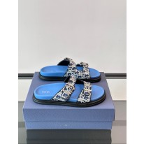 디올 남자 슬리퍼