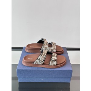 디올 남자 슬리퍼