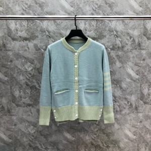 톰브라운 여자 양모 가디건