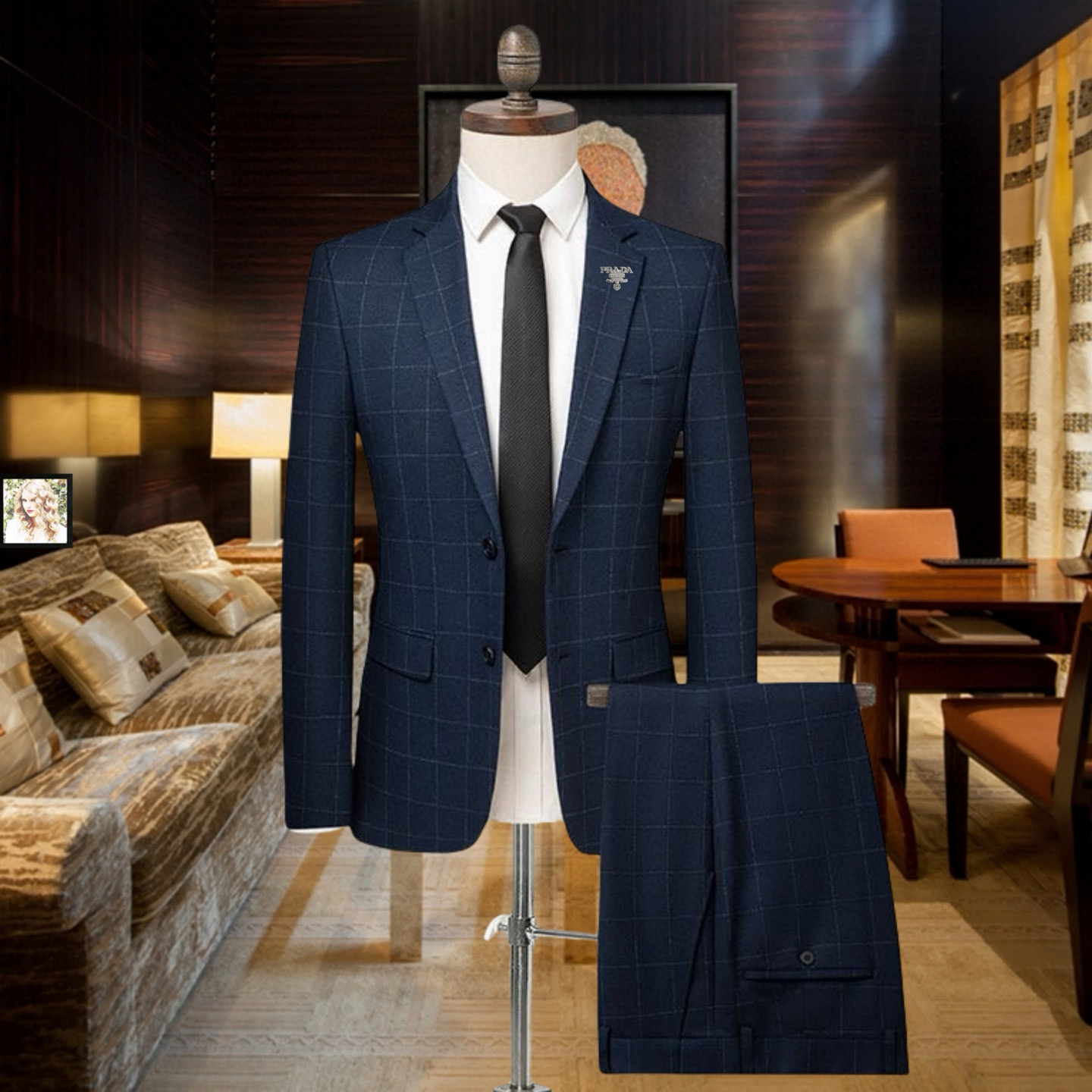프라다 남자 세트