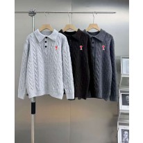 아미 아미리 3컬러 남녀공용 니트