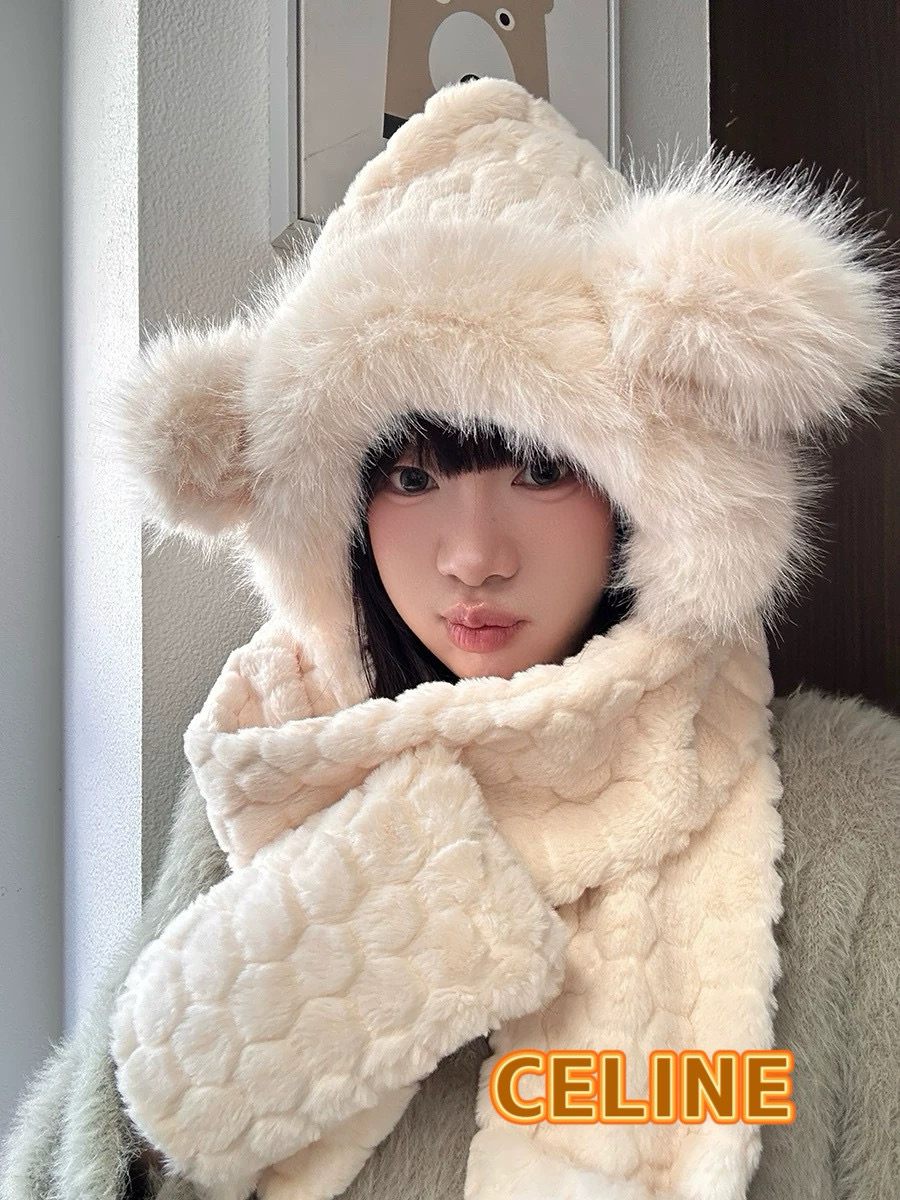 셀린느 겨울 모자