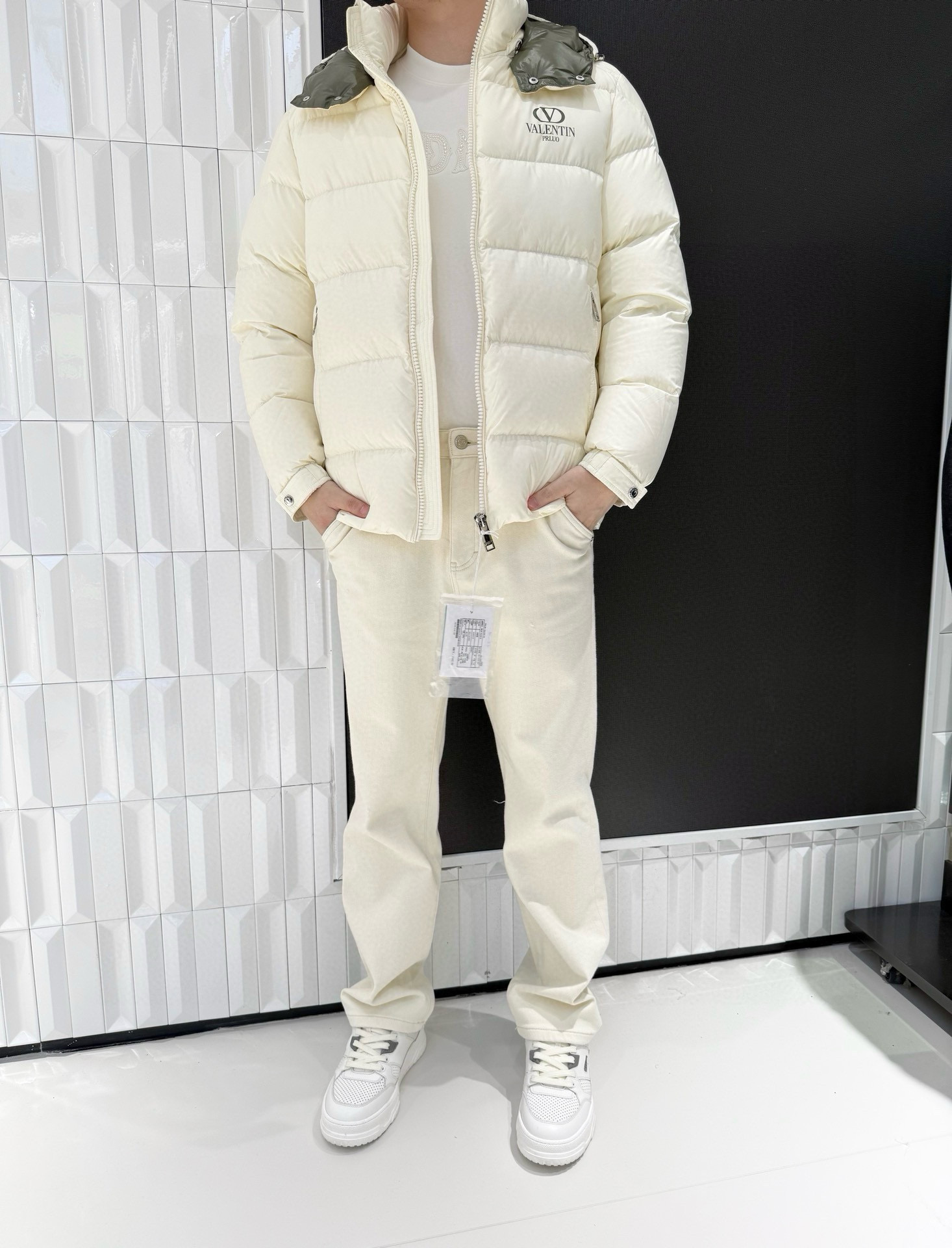 발렌티노 남자 패딩